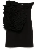 ROTATE BIRGER CHRISTENSEN floral-appliqué mini dress - Black
