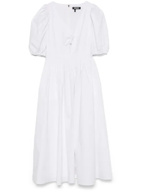 Robe mi-longue à manches bouffantes - ROTATE BIRGER CHRISTENSEN - Modalova