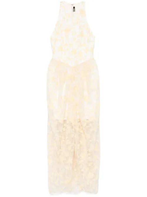 Robe mi-longue à perles - ROTATE BIRGER CHRISTENSEN - Modalova