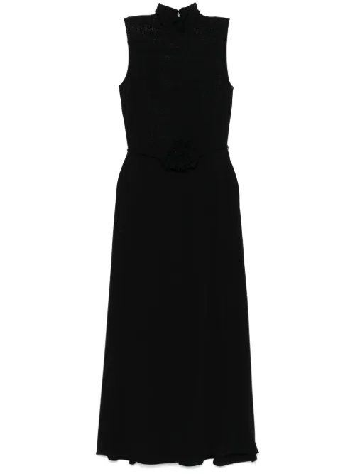 Robe longue à fleurs appliquées - ROTATE BIRGER CHRISTENSEN - Modalova