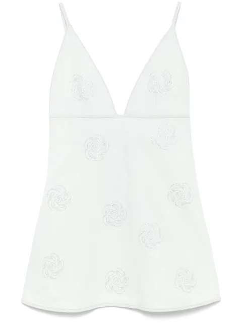 ROTATE BIRGER CHRISTENSEN vestido de mezclilla Lorina