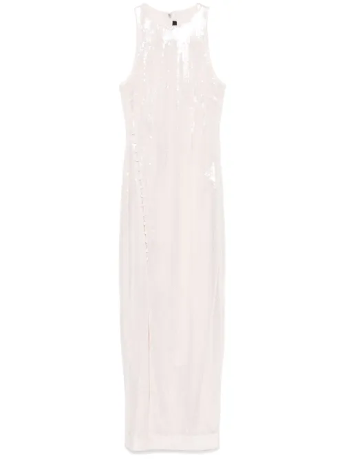 Robe longue à détails de sequins - ROTATE BIRGER CHRISTENSEN - Modalova
