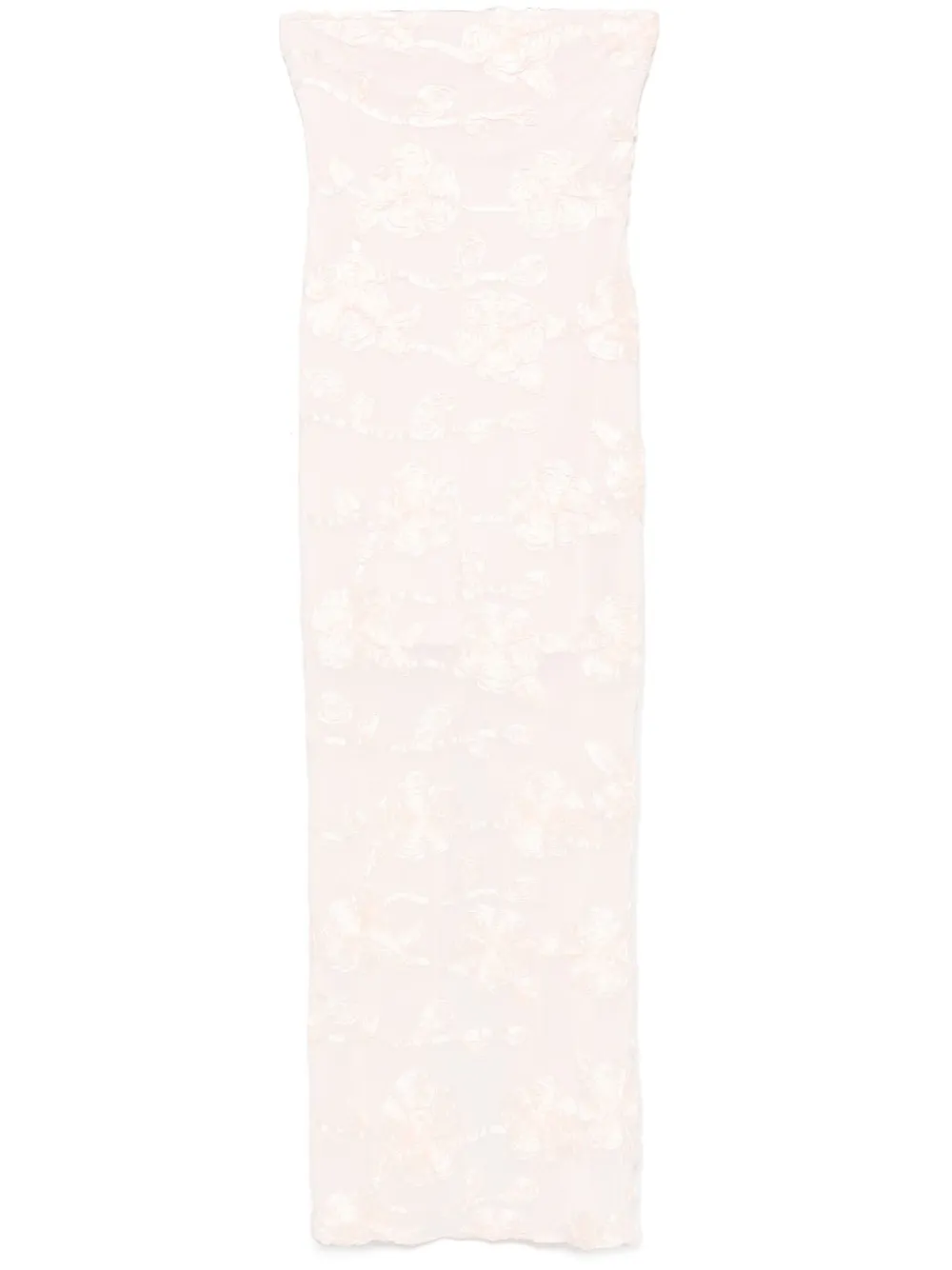 ROTATE BIRGER CHRISTENSEN Maxi-jurk met bloemenmesh Roze