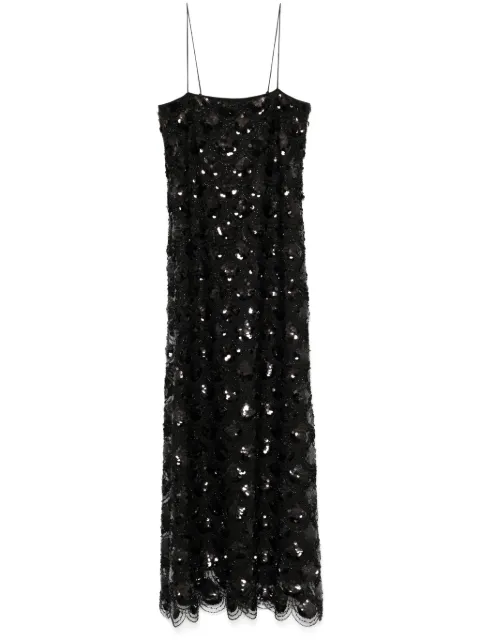 ROTATE BIRGER CHRISTENSEN vestido largo con lentejuelas