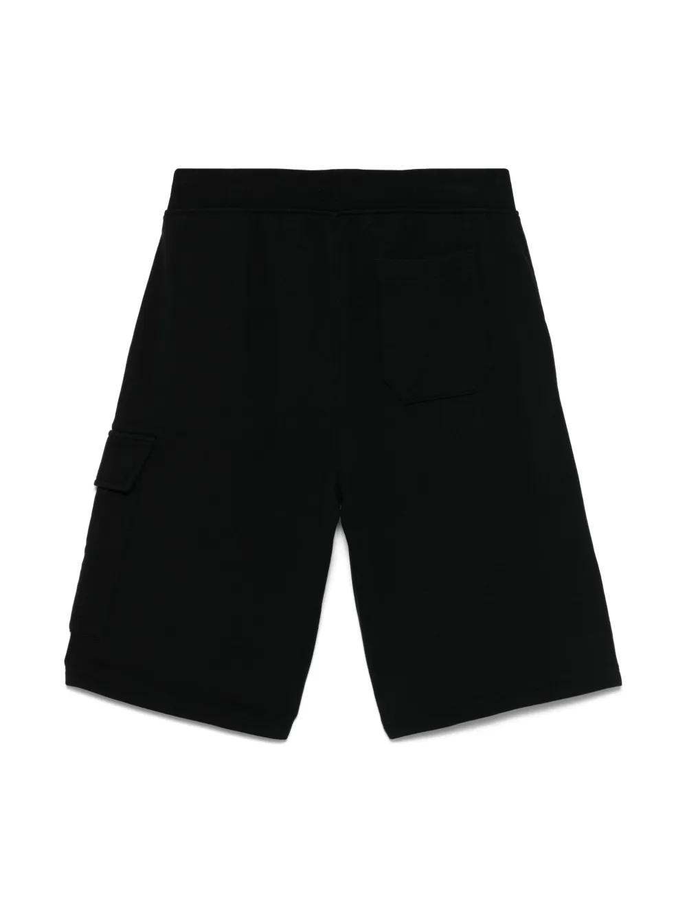 C.P. Company Kids Shorts met lensdetail - Zwart