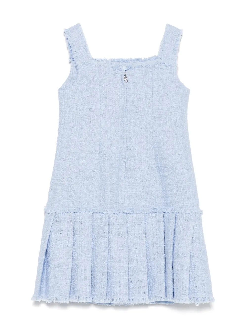 Dolce & Gabbana Kids bouclé dress - Blauw