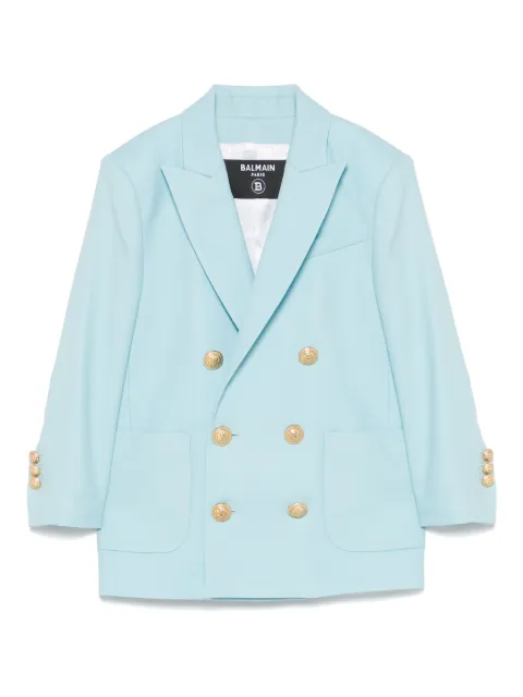 Balmain Kids double-breasted blazer