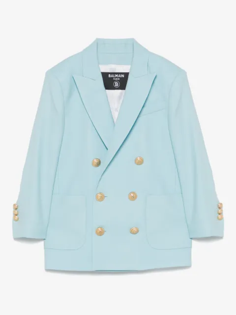Balmain Kids double-breasted blazer