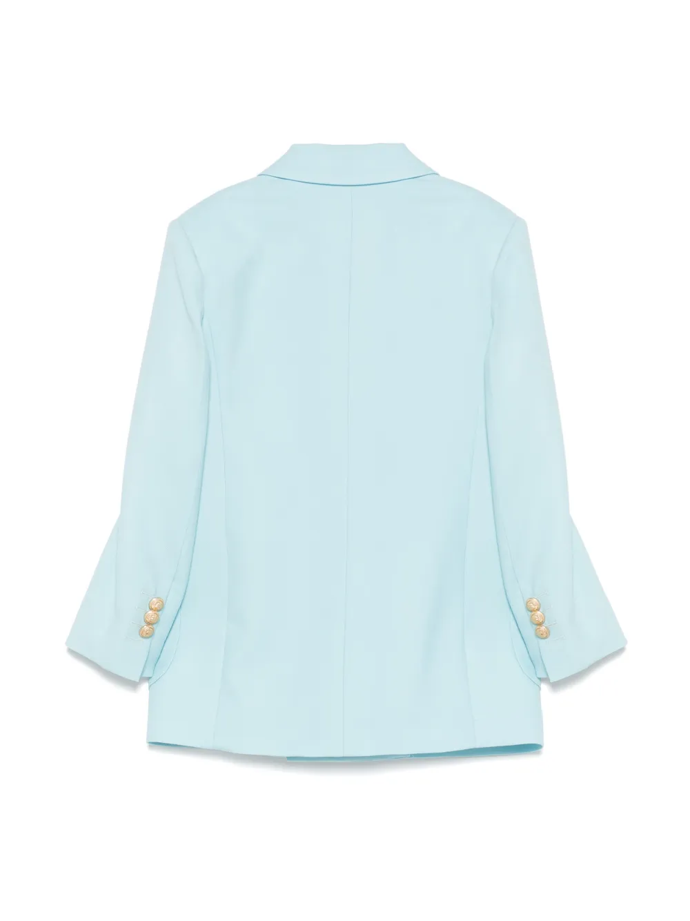 Balmain Kids Blazer met dubbele rij knopen - Blauw