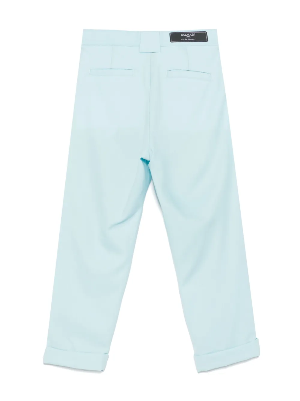 Balmain Kids Calça com detalhe de pregas | Calça de alfaiataria | Image 2