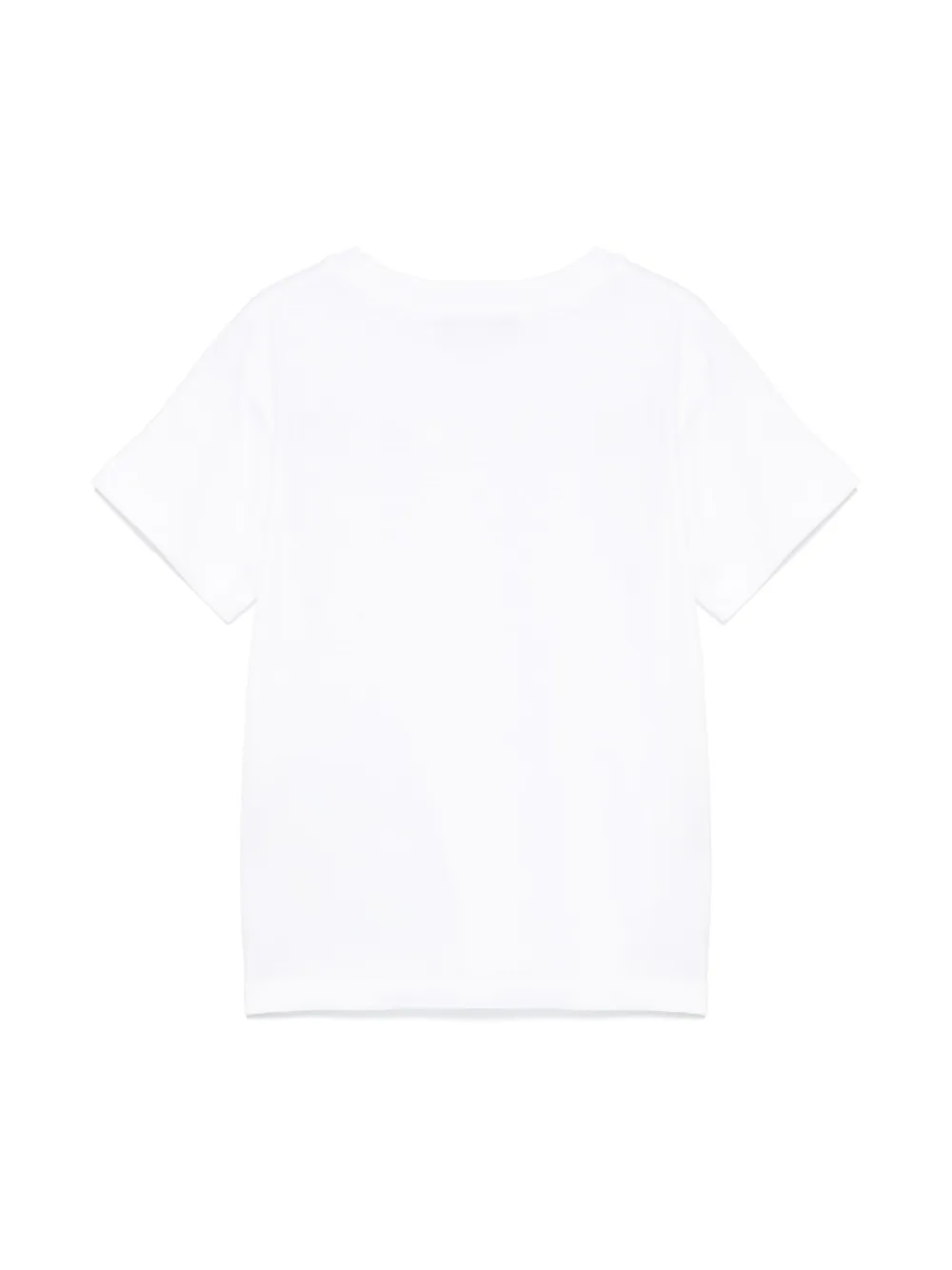 Balmain Kids T-shirt met grafische print - Wit