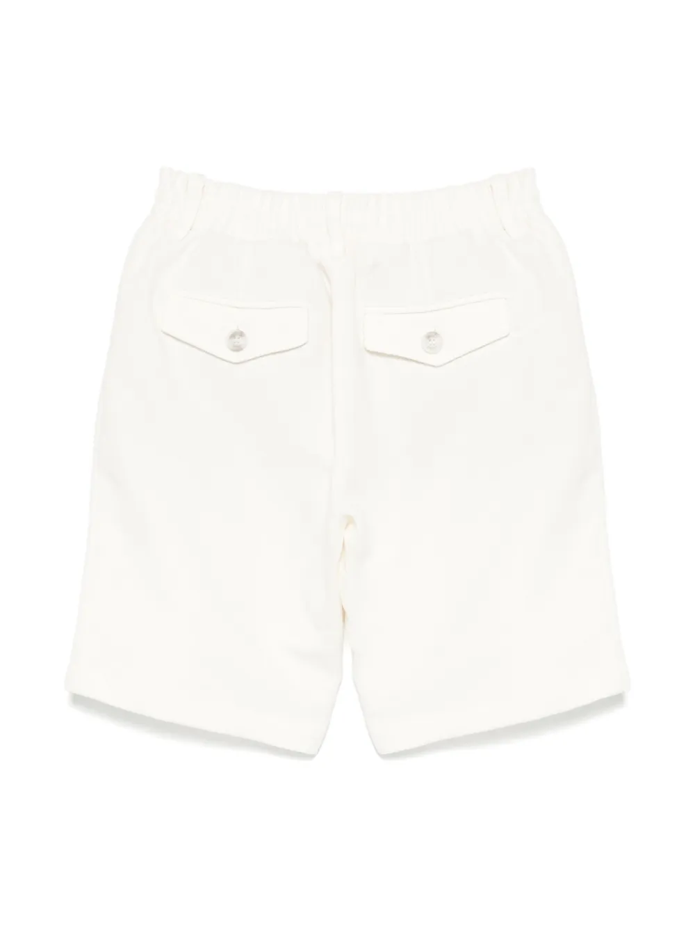 Eleventy Kids Geplooide shorts - Wit