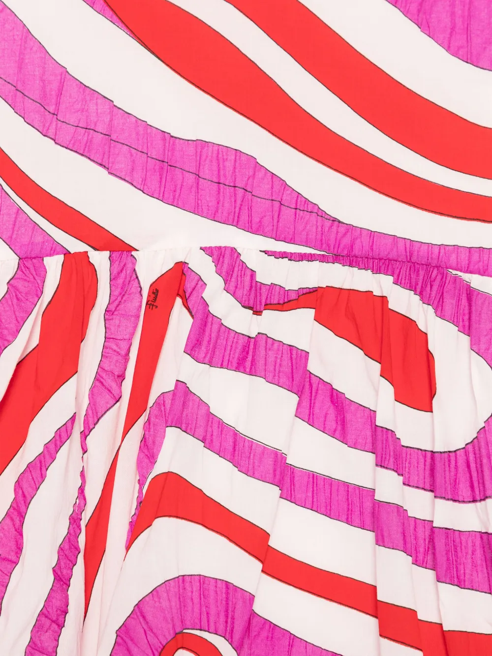 Shop Pucci Junior Graphic-print Dress In Pink