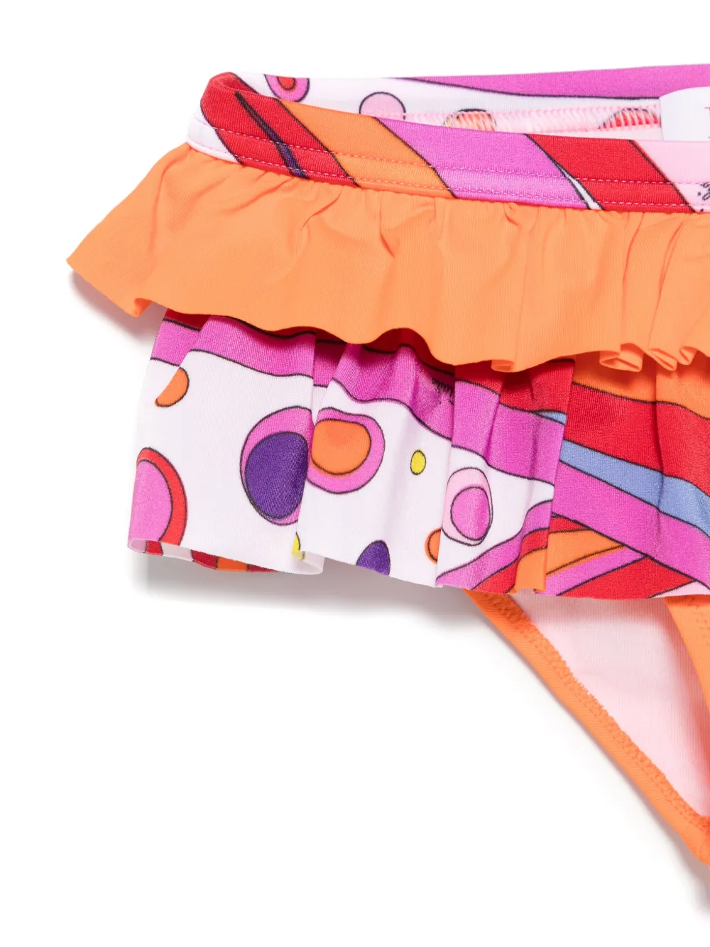 PUCCI Junior Bikini met print - Oranje