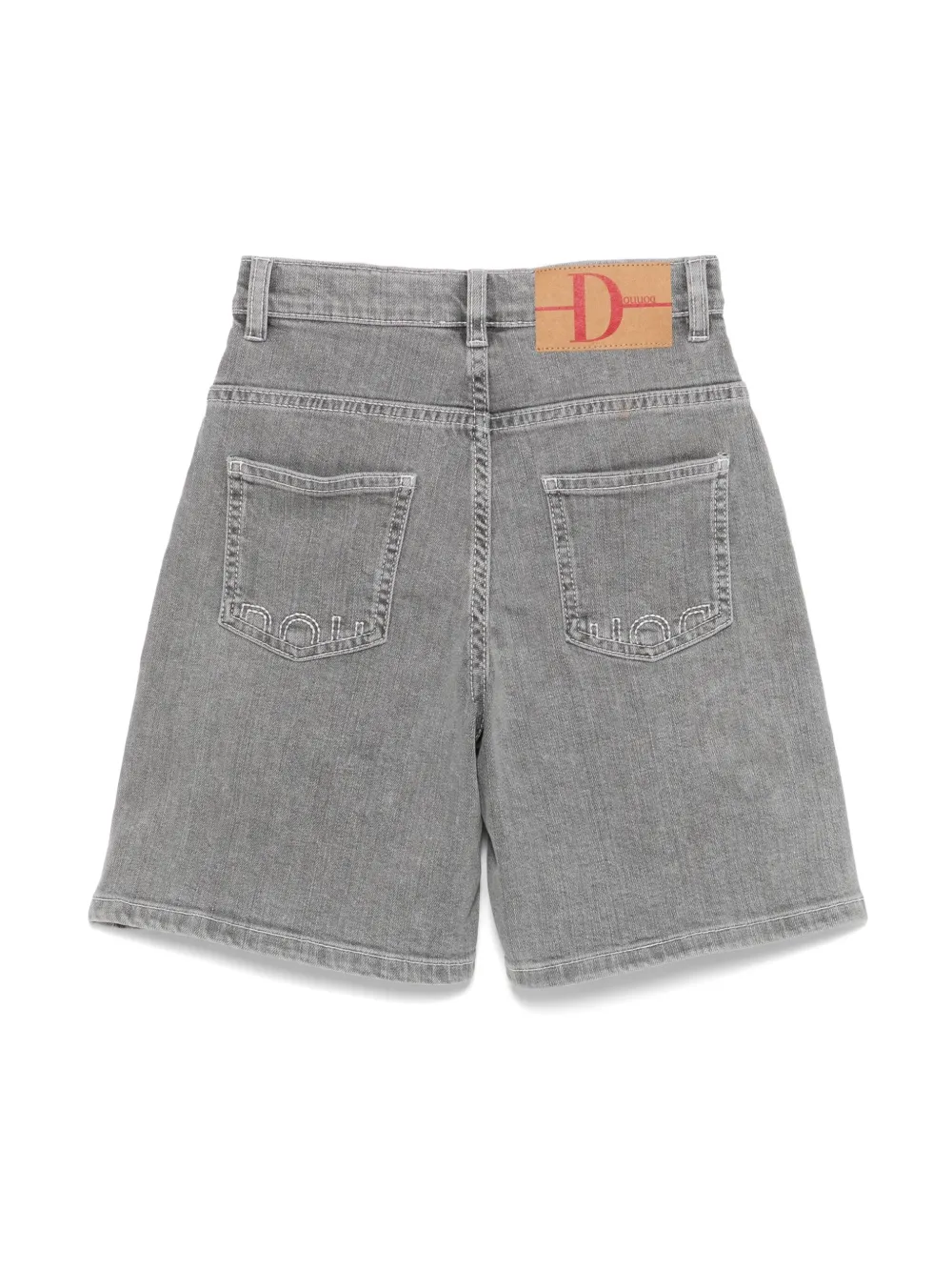 Douuod Kids denim shorts - Grijs