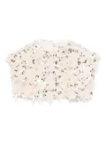 Douuod Kids sequin-embellished top - Neutrals