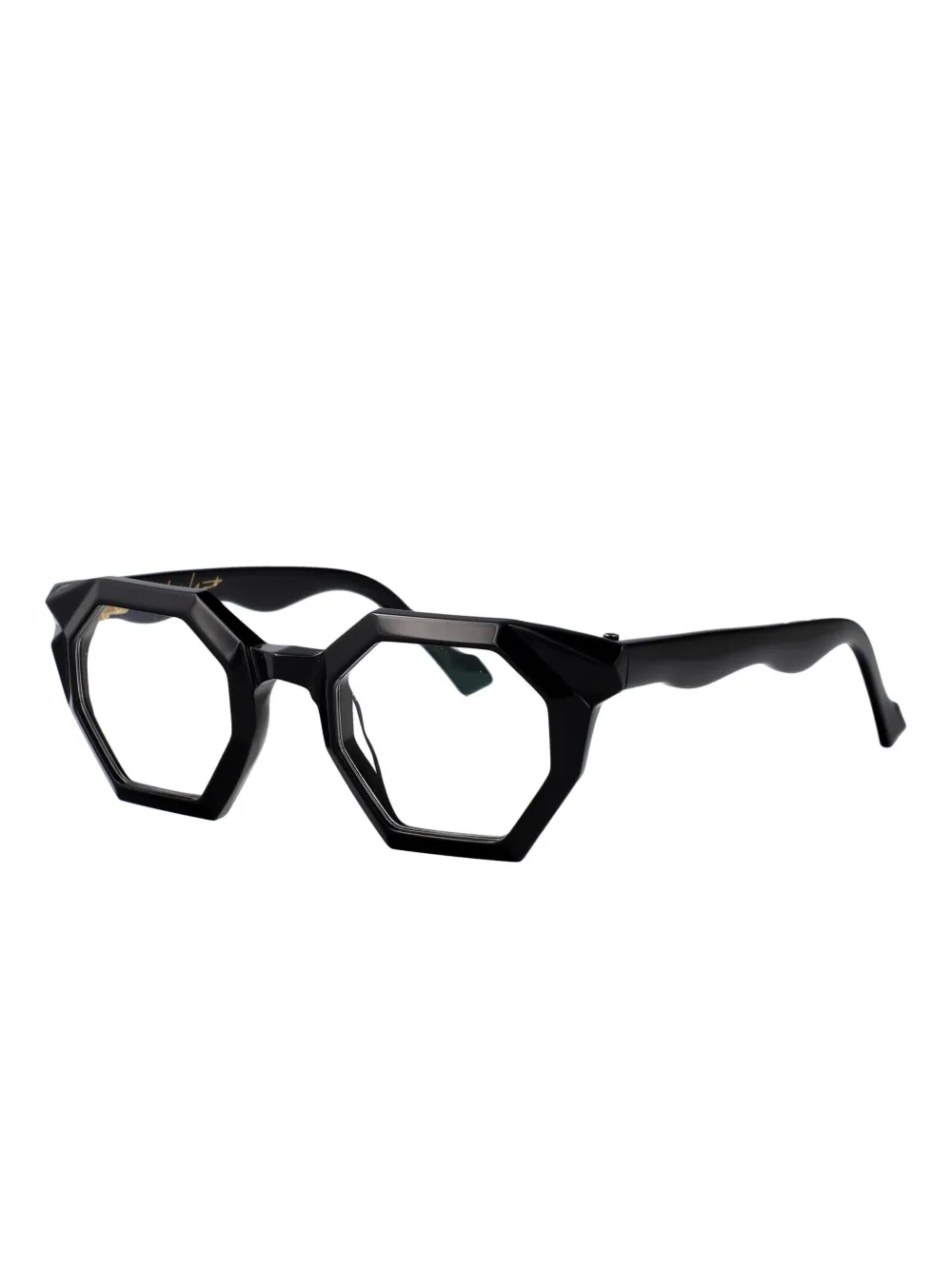 Yohji Yamamoto cat-eye glasses - Zwart