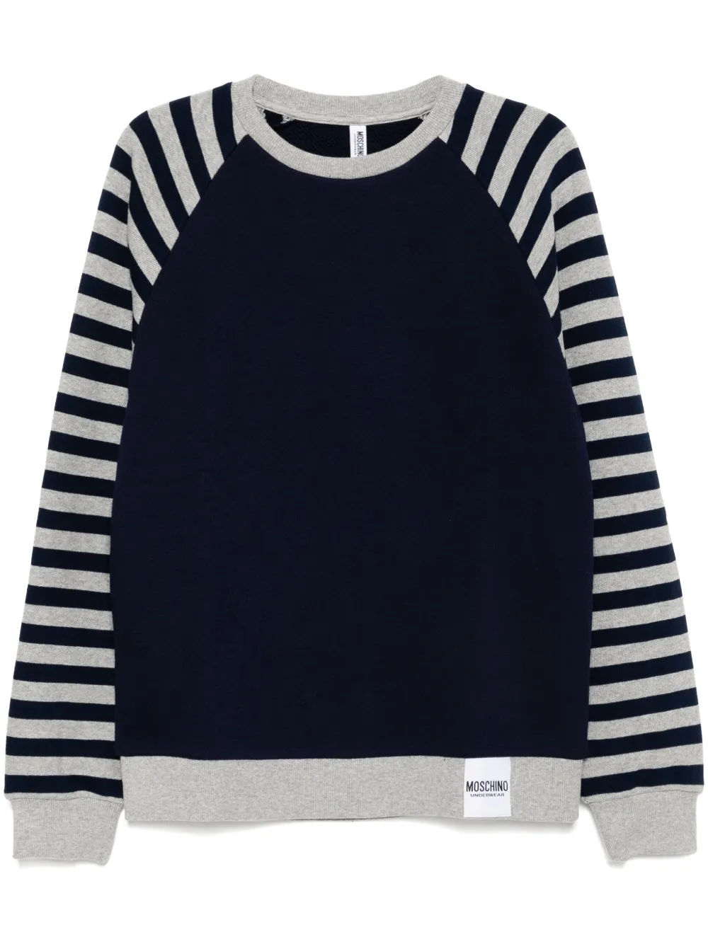 Moschino Sweater met streepdetail Blauw