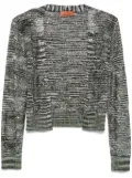 Missoni striped cardigan - Green