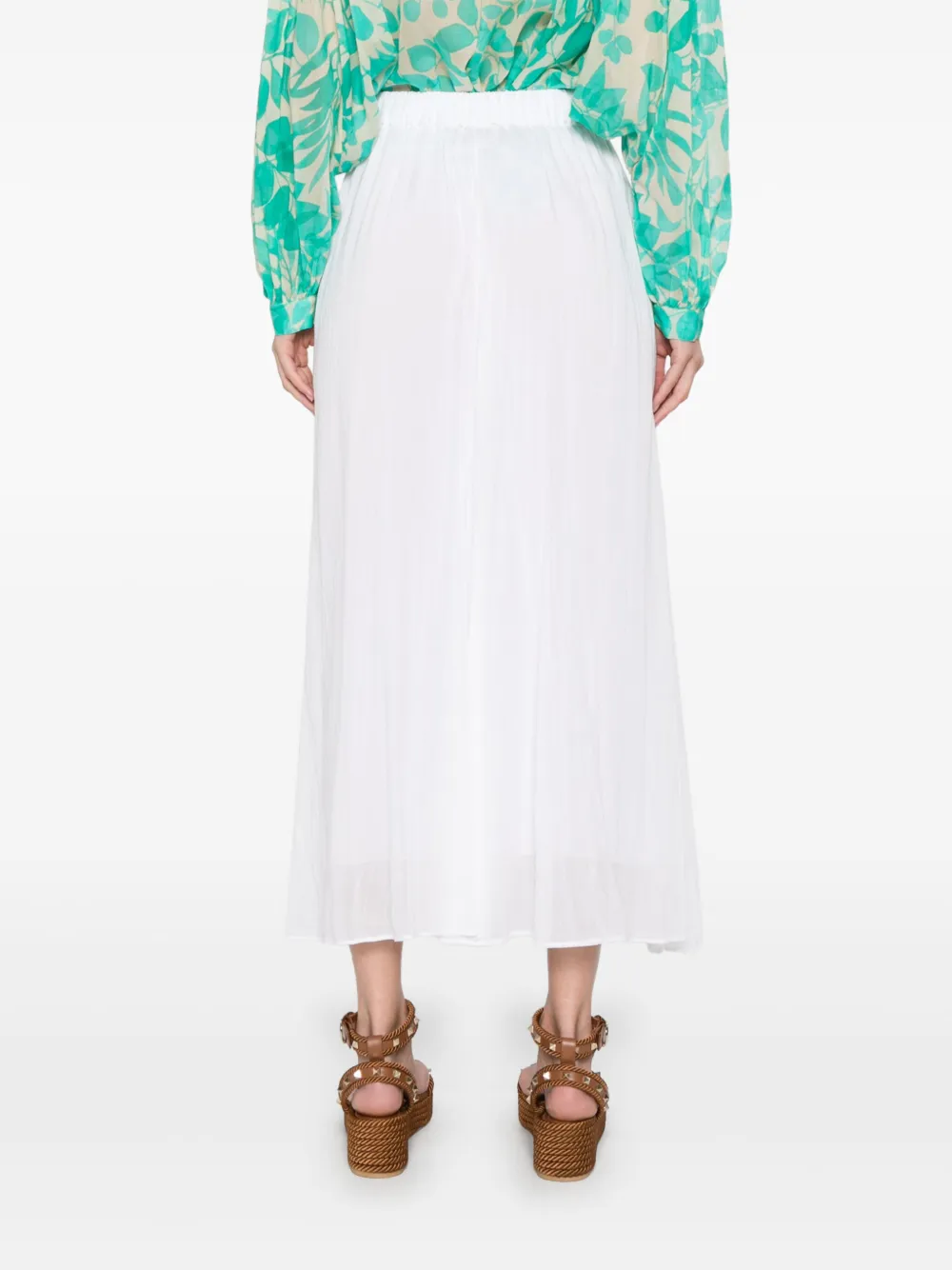 Forte Maxi-rok Wit
