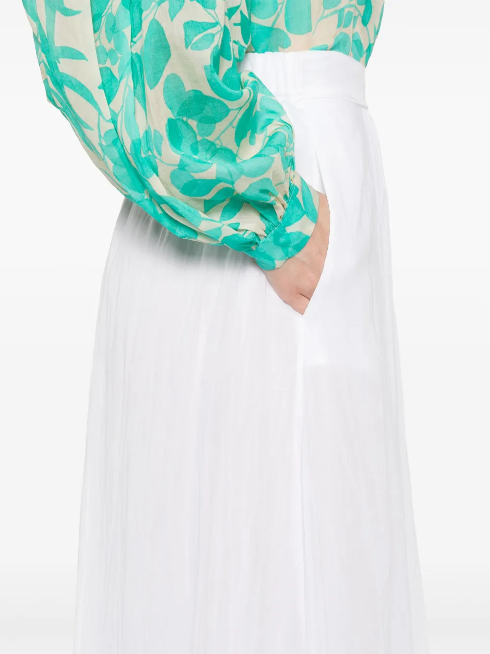 Forte Maxi-rok Wit