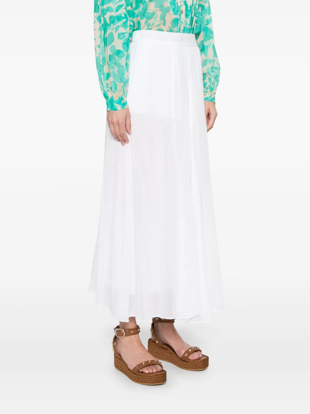 Forte Maxi-rok Wit