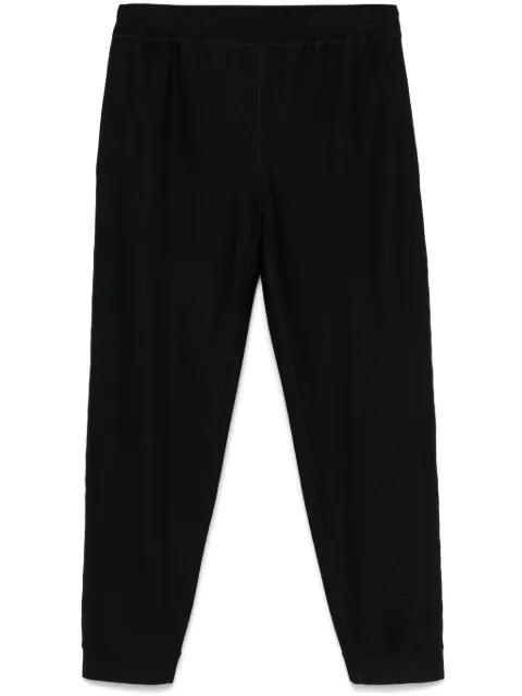 Giorgio Armani pantalones tapered con motivo gofrado