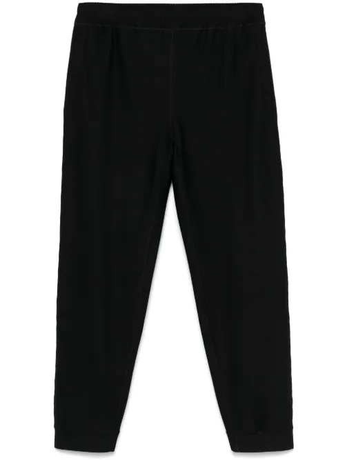 Pantalon fuselé à motif gaufré - Giorgio Armani - Modalova