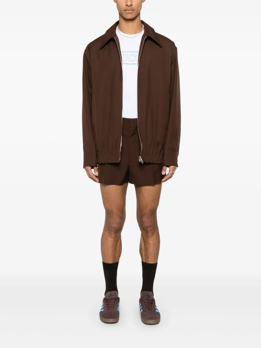 Gucci embossed wool jacket | Bomber Jackets | Image 2