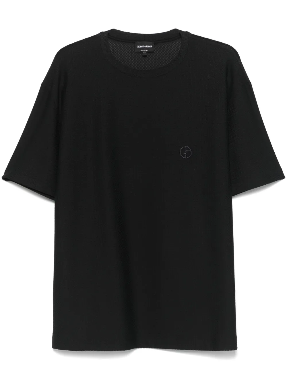 Giorgio Armani playera texturizada | negro | Image 1
