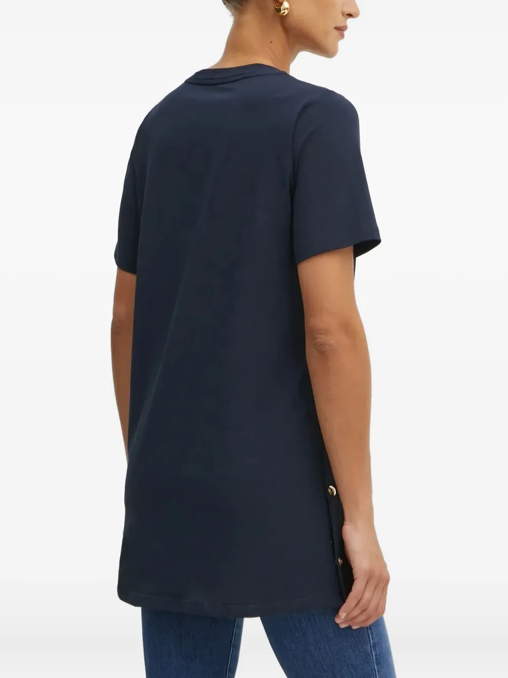 LIU JO logo-embroidered T-shirt | T-Shirts & Jersey Shirts | Image 2