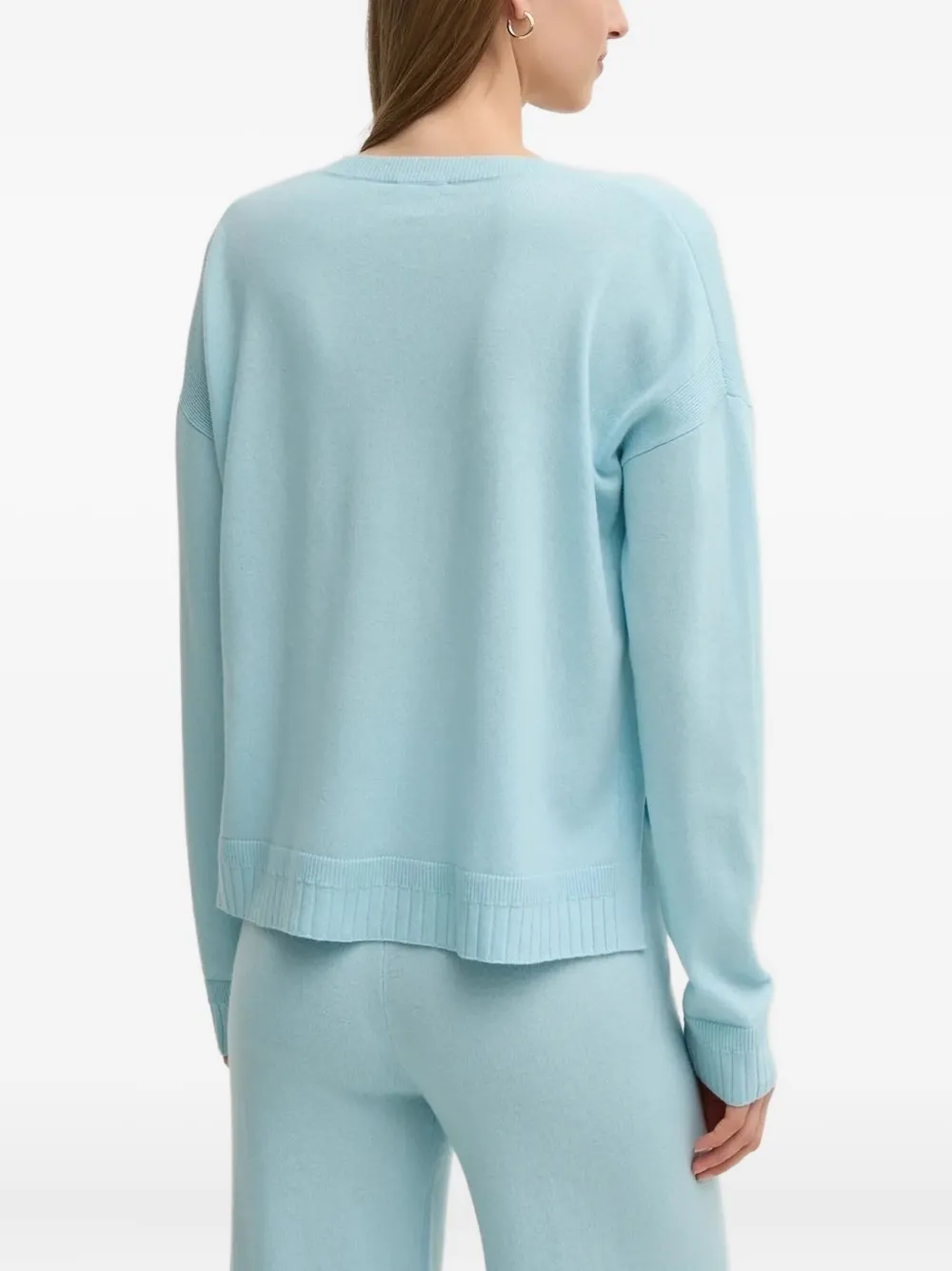 LIU JO Trui met V-hals Blauw