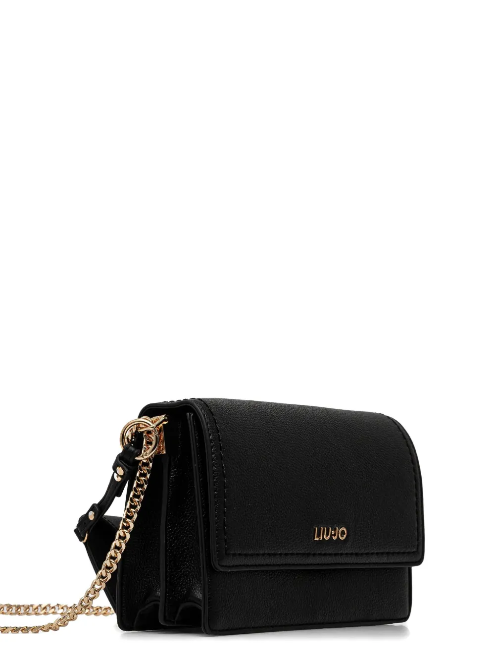 LIU JO Crossbodytas met logoplakkaat Zwart
