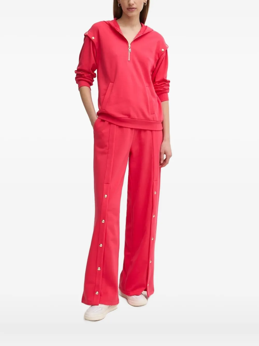 Liu •jo Zip-up Hoodie In Red