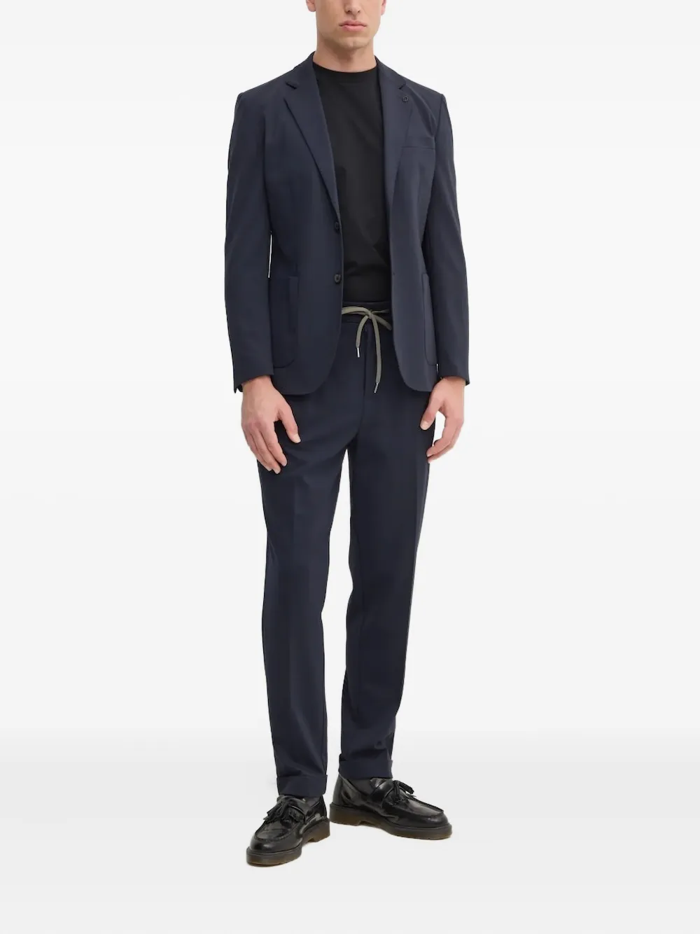 LIU JO Pak met enkele rij knopen Blauw