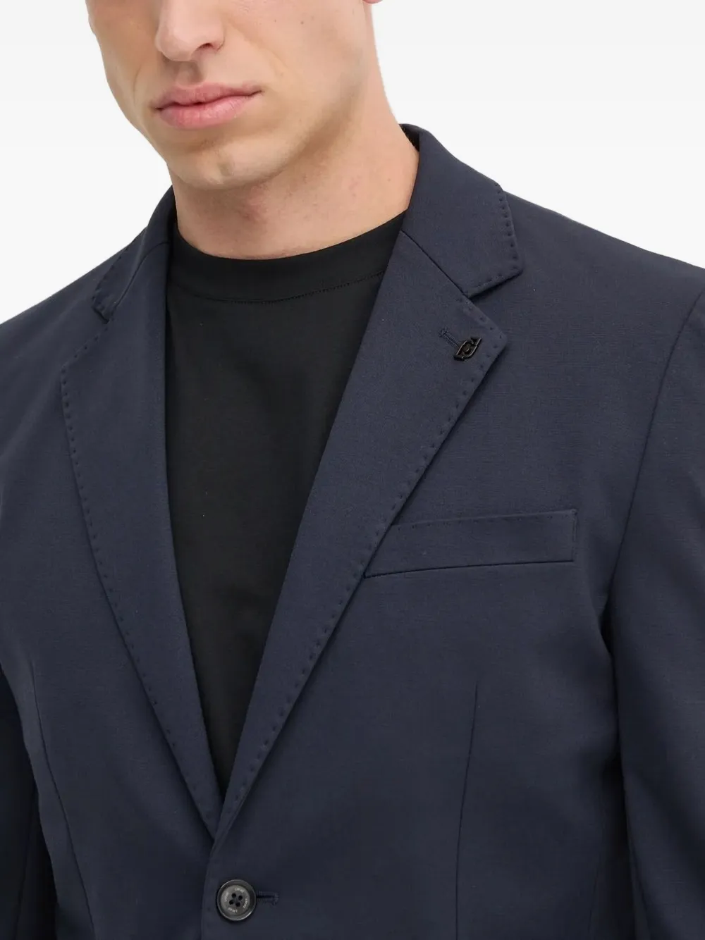 LIU JO Pak met enkele rij knopen Blauw