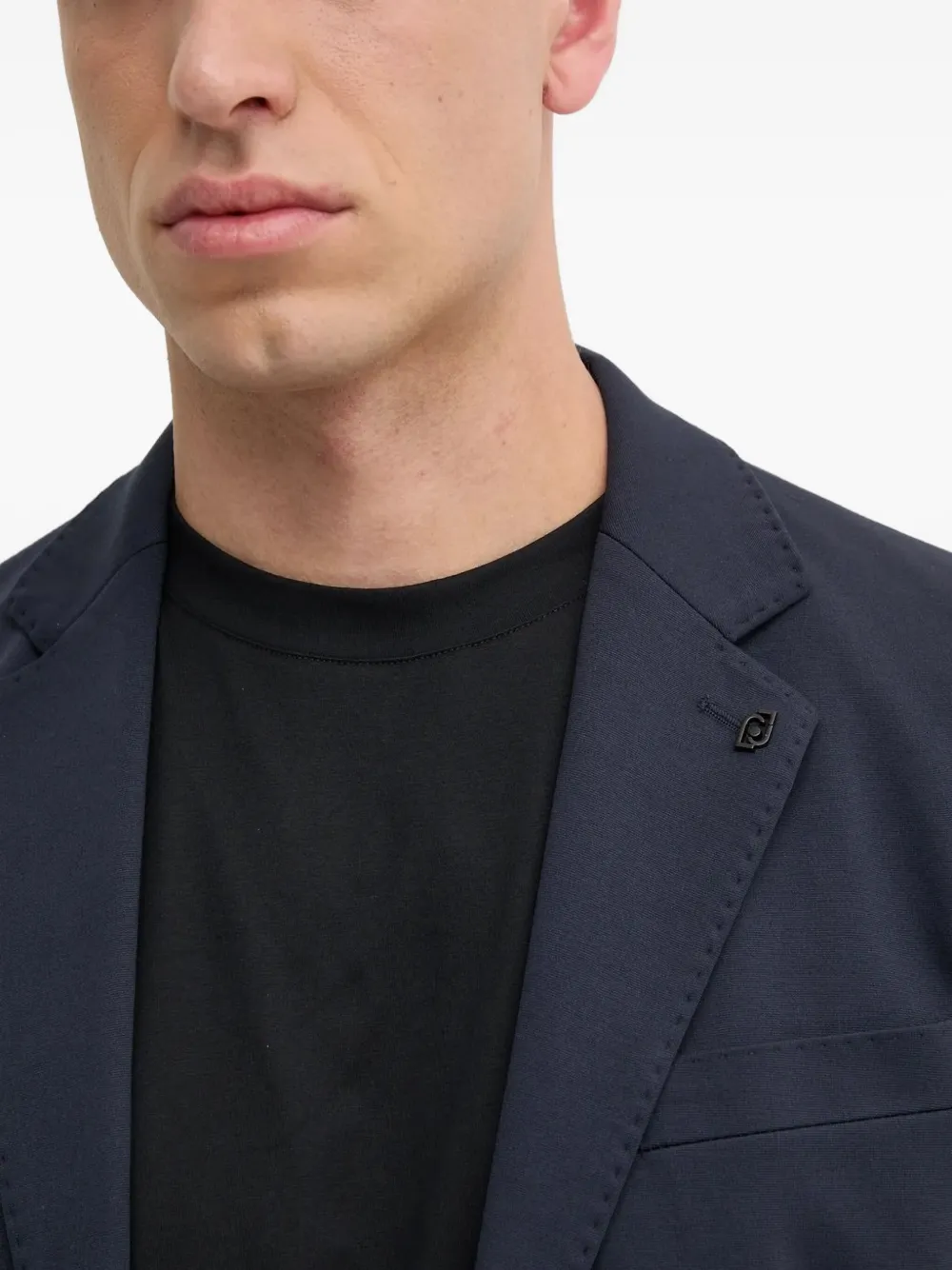 LIU JO Pak met enkele rij knopen Blauw