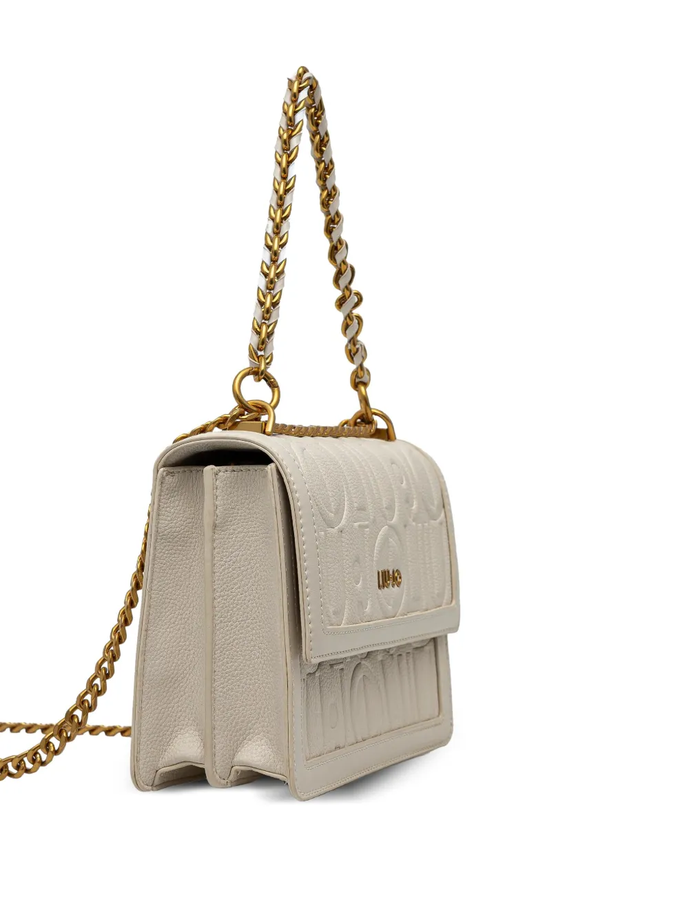 LIU JO Crossbodytas met logo-reliëf - Beige