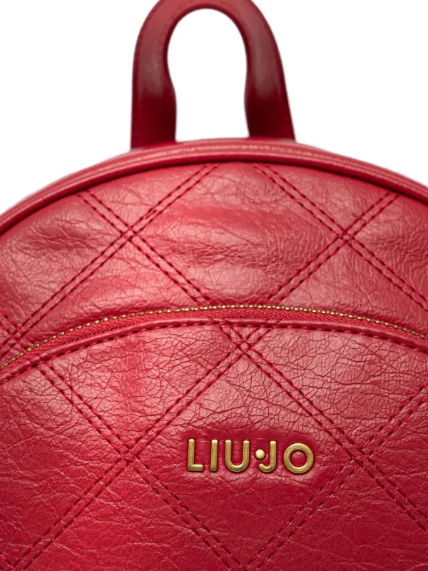 バックパック・リュック LIU JO Woman Backpack Red AA4029E0031 81551 LIU JO Quilted Backpack | Red | FARFETCH