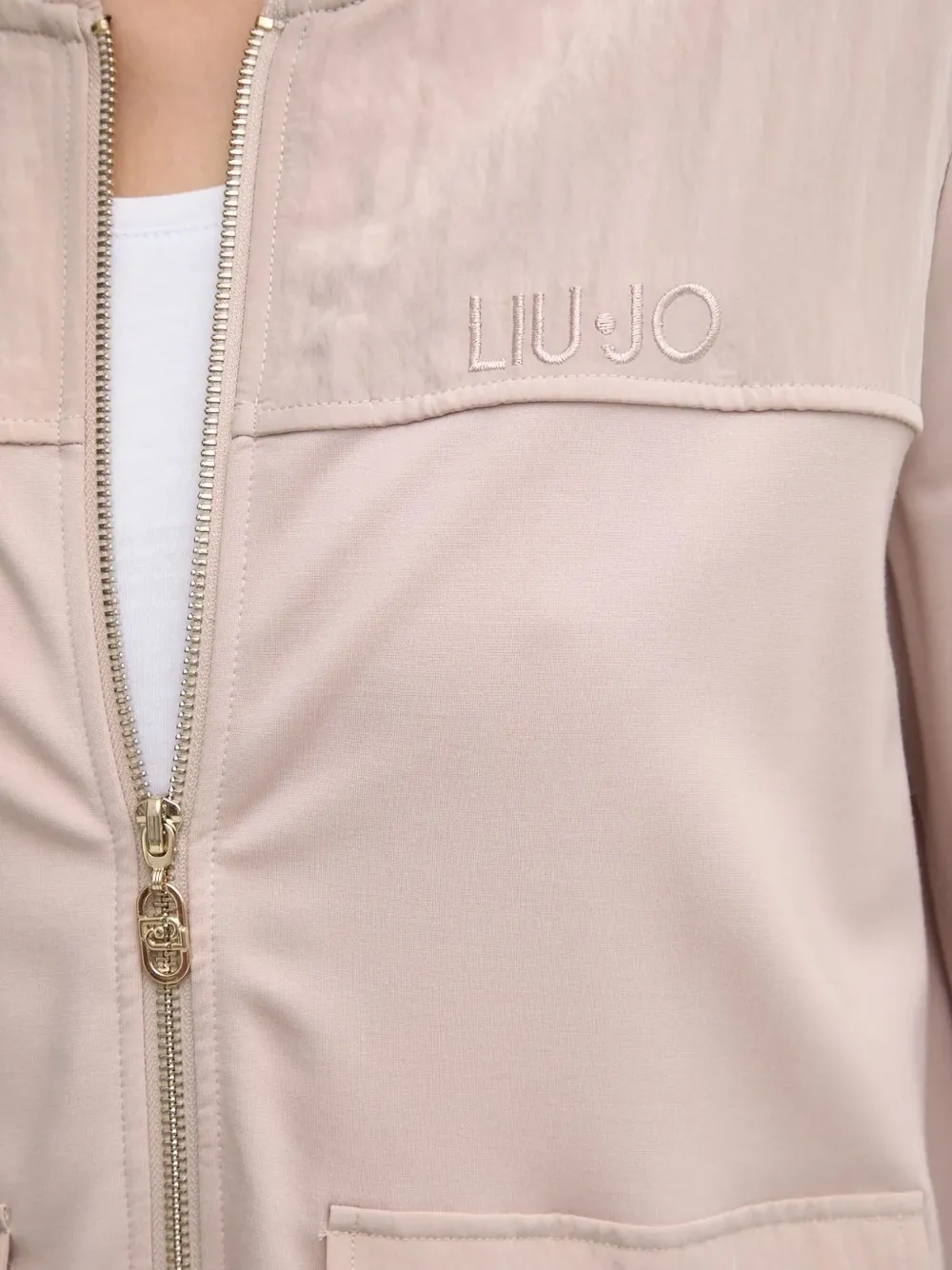 LIU JO Jack met vlakken Beige