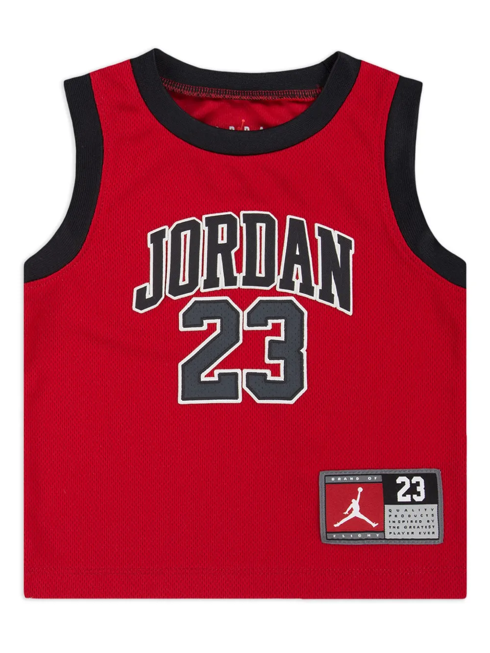 Jordan Kids Jordan 23 jersey en shorts Zwart