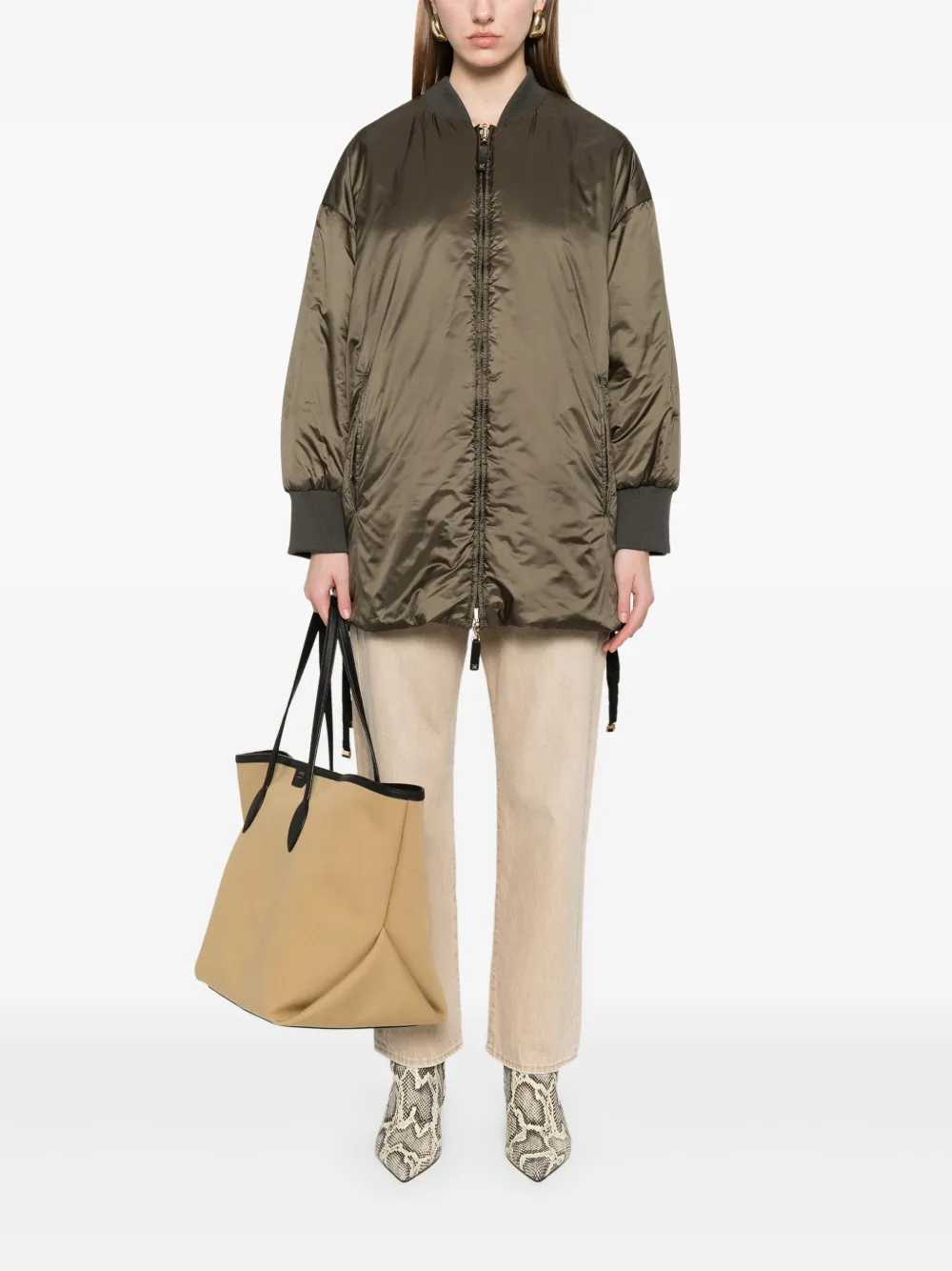 Max Mara Greenbo bomber jacket | Varsity Jackets | Image 2