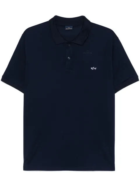 Paul & Shark piqué cotton polo shirt