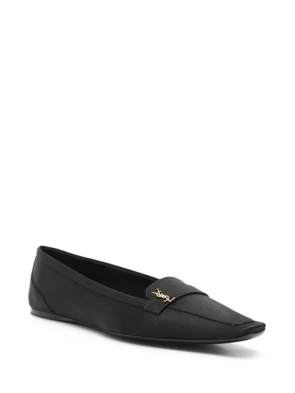 VIP【送料関税込】SAINT LAURENT POPPY SATIN BALLETS POPPY ballerinas in satin crepe | Saint Laurent | YSL FI