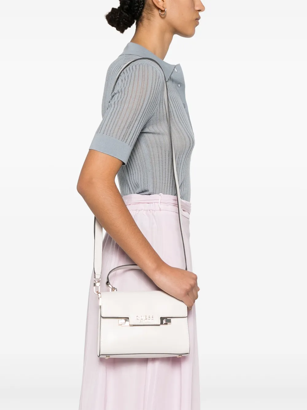 GUESS USA Shopper met logo Beige
