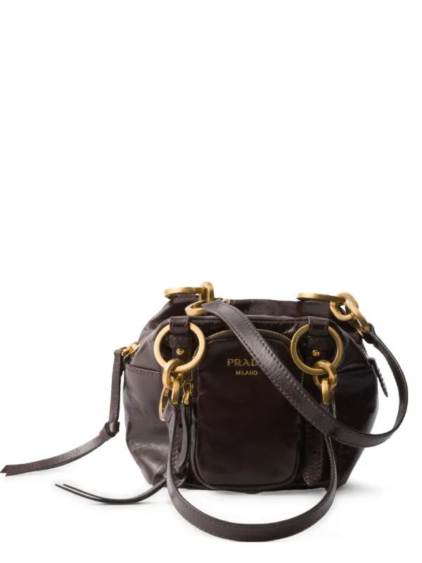 【関税&送料込】Prada Prada Dangle Mini Handbag In Soft Lux Prada Dangle Mini Bag | FARFETCH