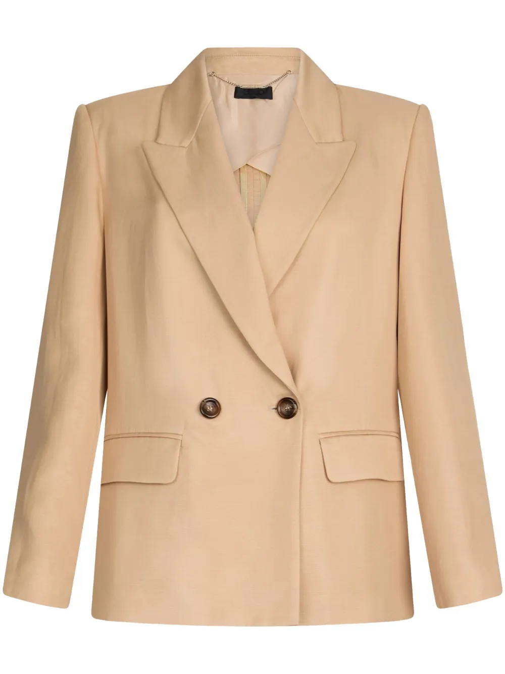 LIU JO double-breasted blazer - Tons neutres