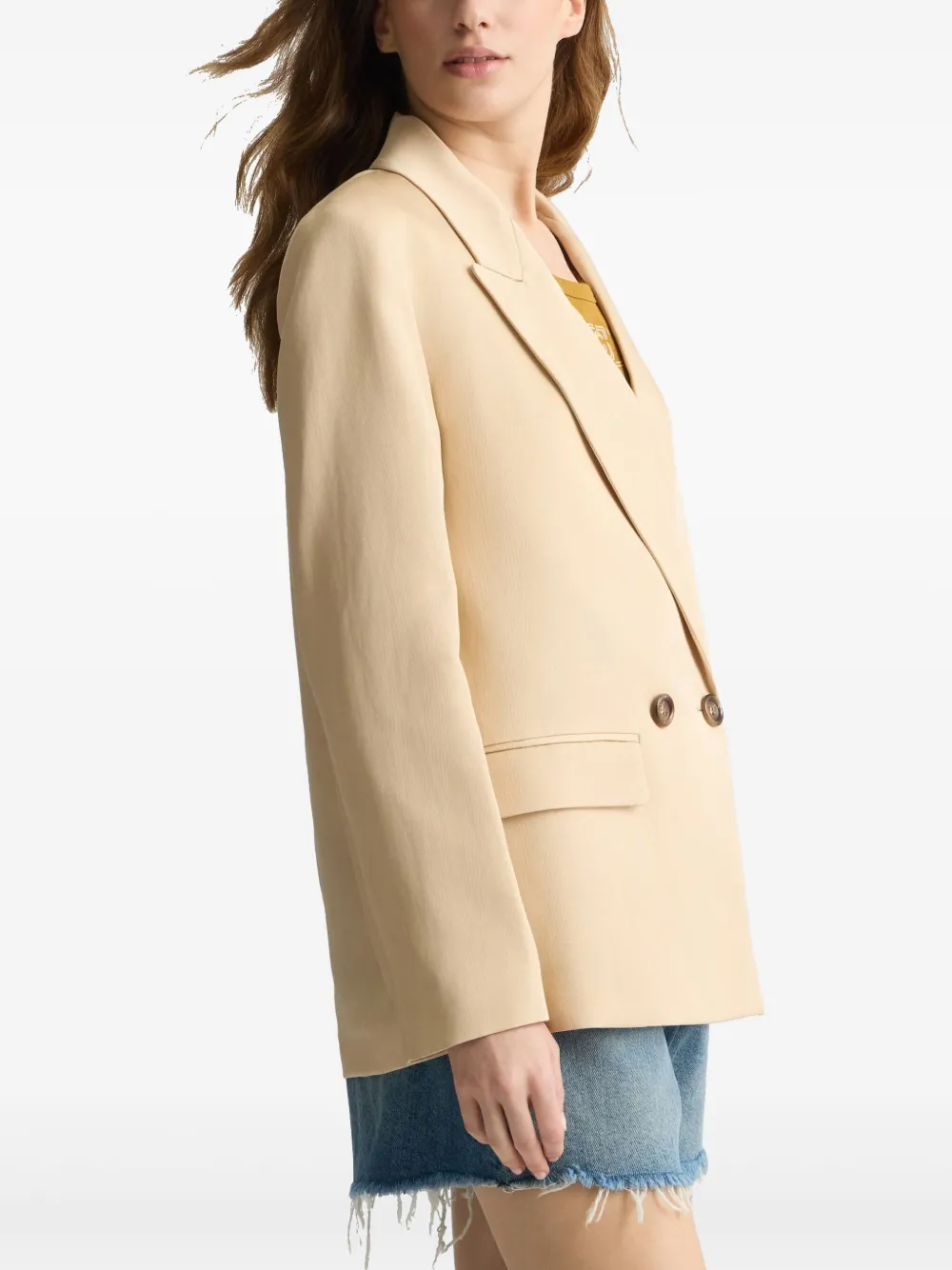 LIU •JO DOUBLE-BREASTED BLAZER