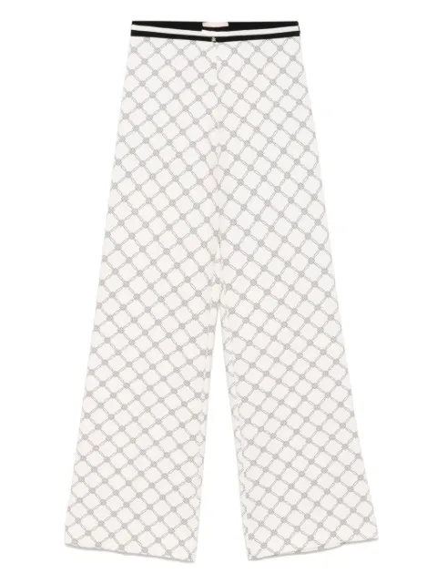 Elisabetta Franchi La Mia Bambina logo-print trousers