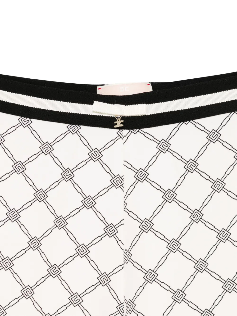 ELISABETTA FRANCHI LA MIA BAMBINA LOGO-PRINT TROUSERS